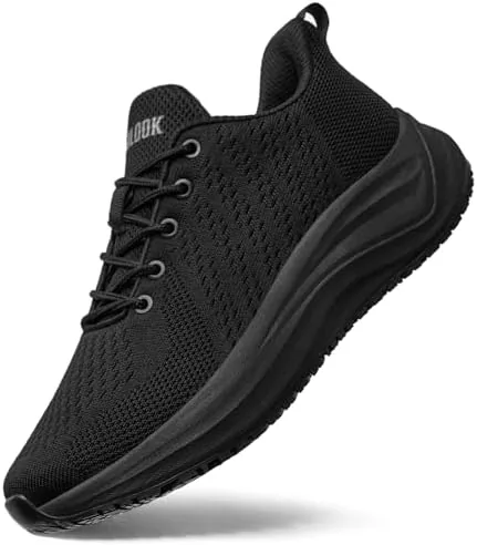 shulook mens non slip work shoes restaurant kitchen nurse food service